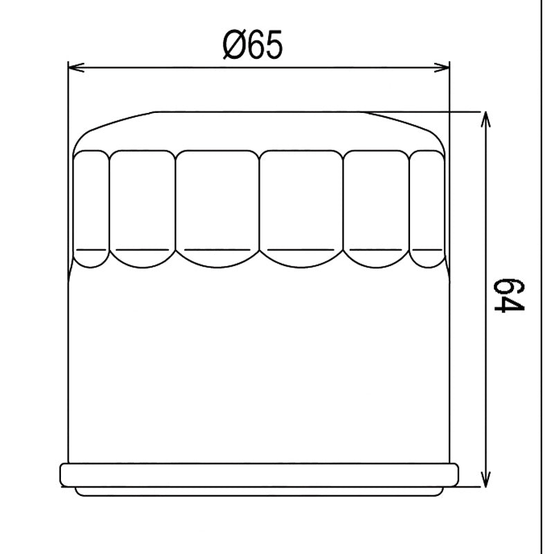 OIL FILTER COF104 (HF204)