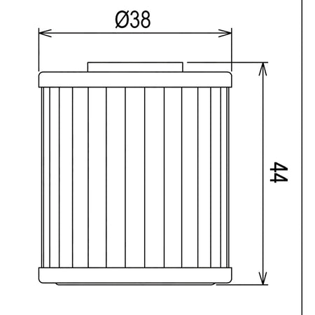 OIL FILTER COF107 (HF207)