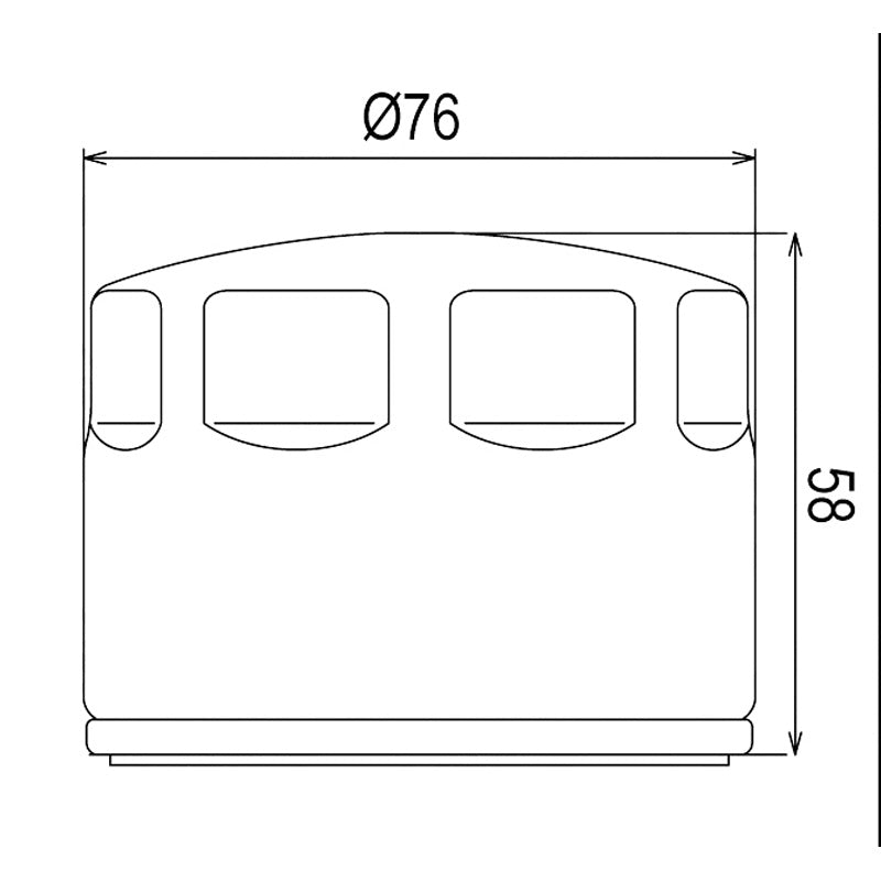 OIL FILTER COF465 (HF565)