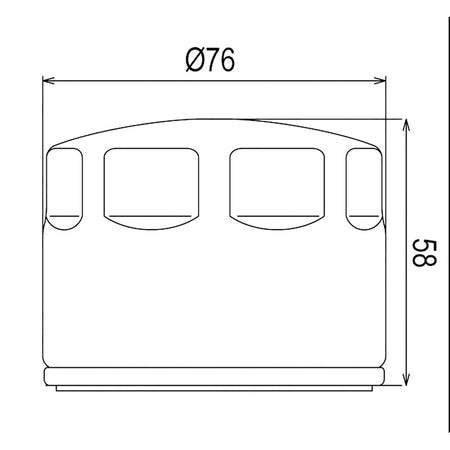 OIL FILTER COF465 (HF565)