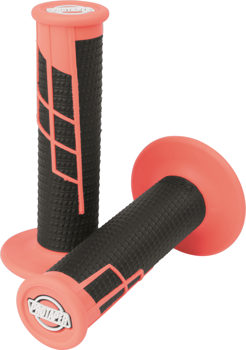 1/2 WAFFLE NEON RED/BLACK