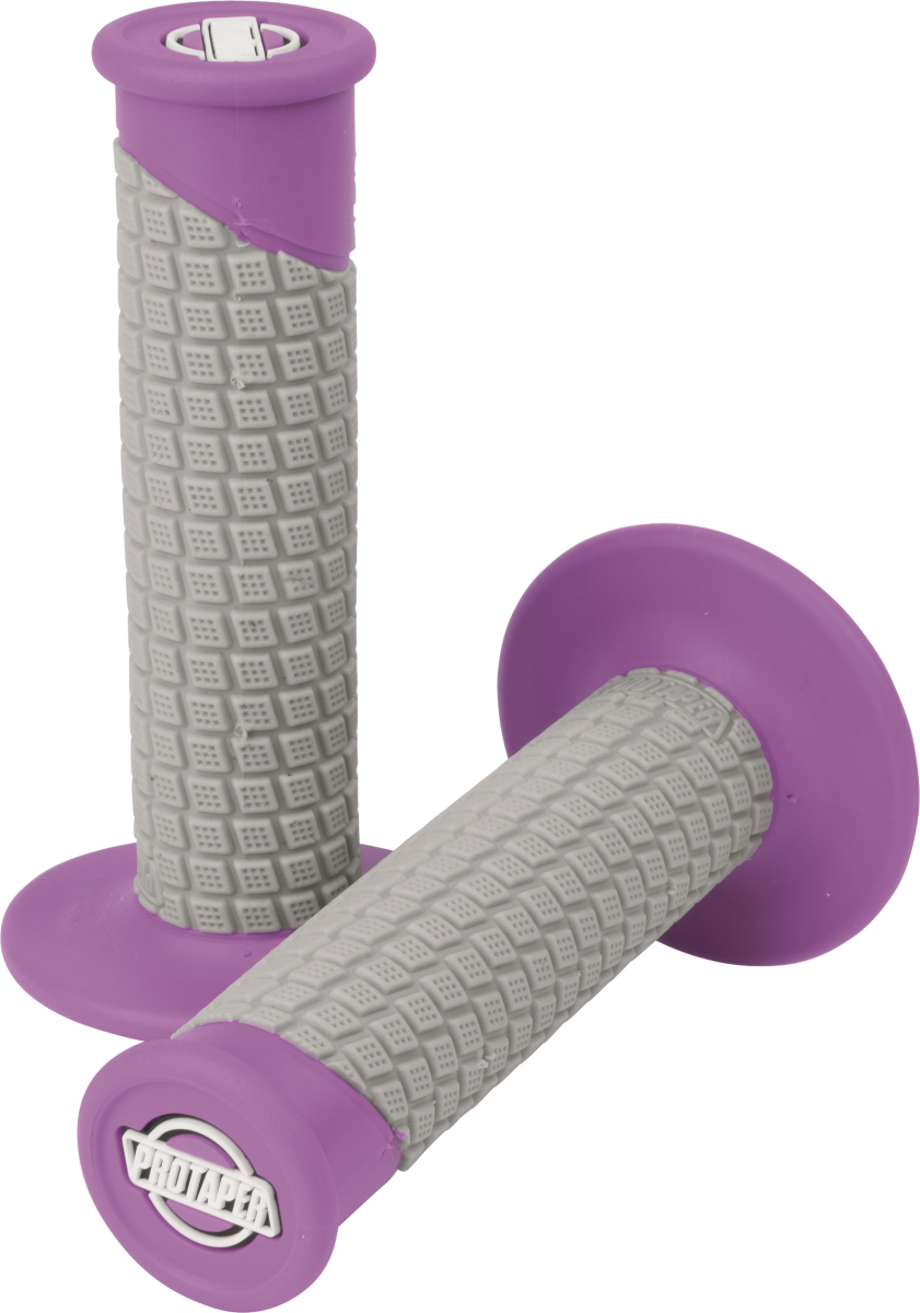 PILLOW TOP NEON PURPLE/GREY