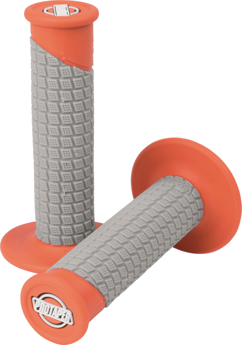 PILLOW TOP ORANGE/GREY