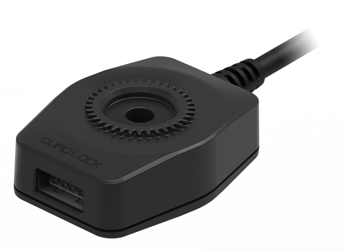 QUADLOCK MOTORCYCLE USB CHARGER