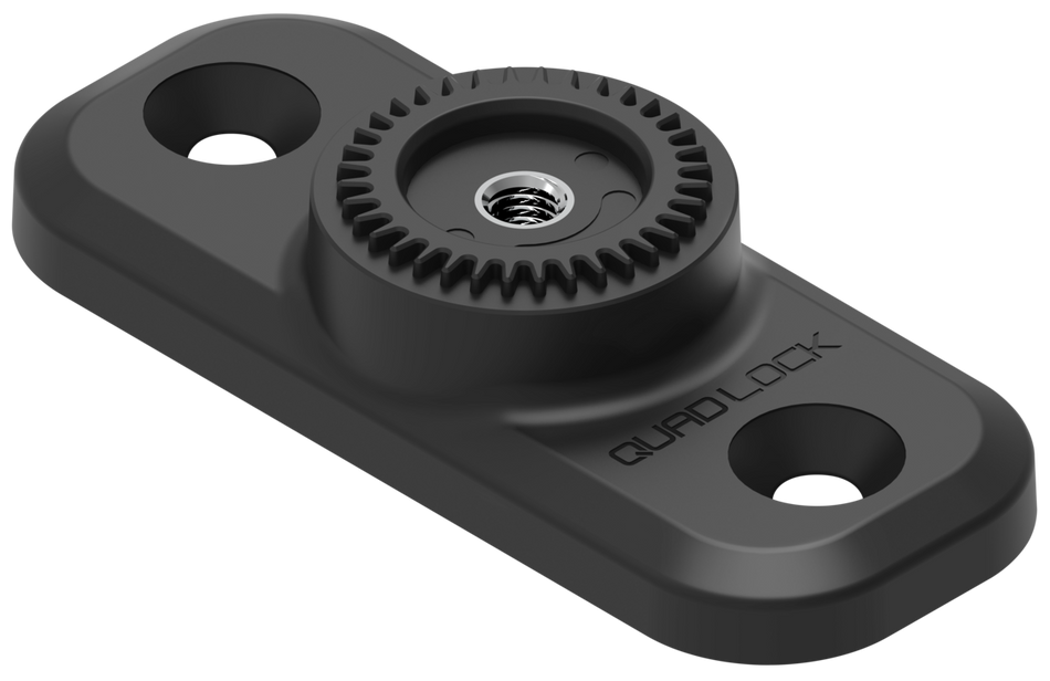 QUADLOCK 360 BASE FLAT RECTANGLE 2 HOLE