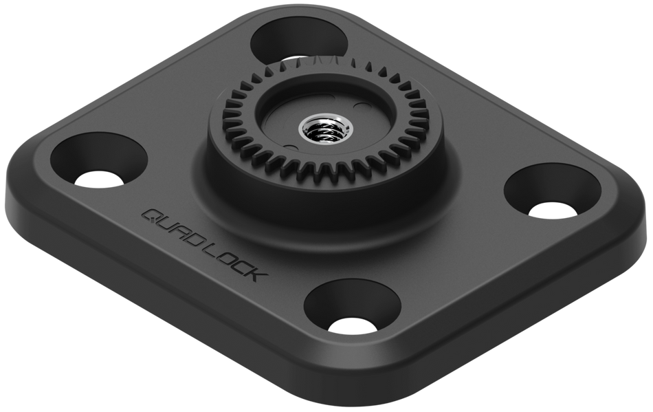 QUADLOCK 360 BASE FLAT RECTANGLE 4 HOLE