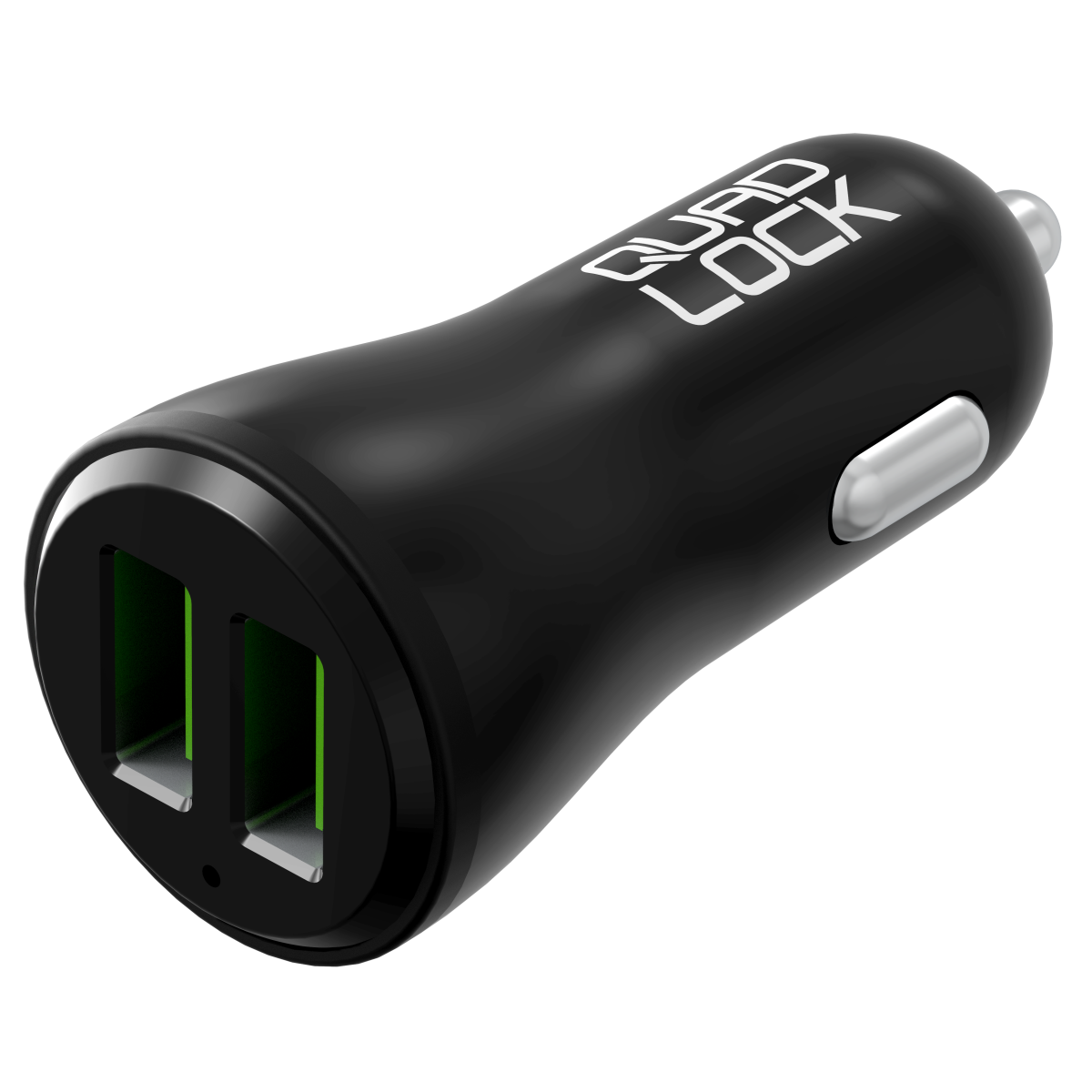 QUAD LOCK 48W DUAL CAR CHARGER