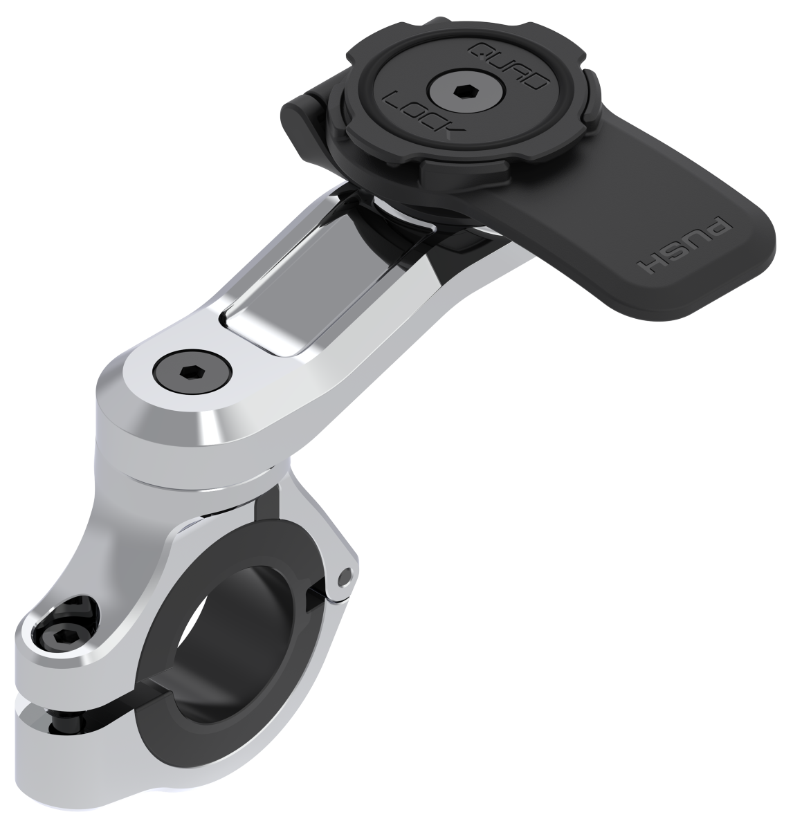 QUAD LOCK HANDLEBAR MOUNT PRO CHROME