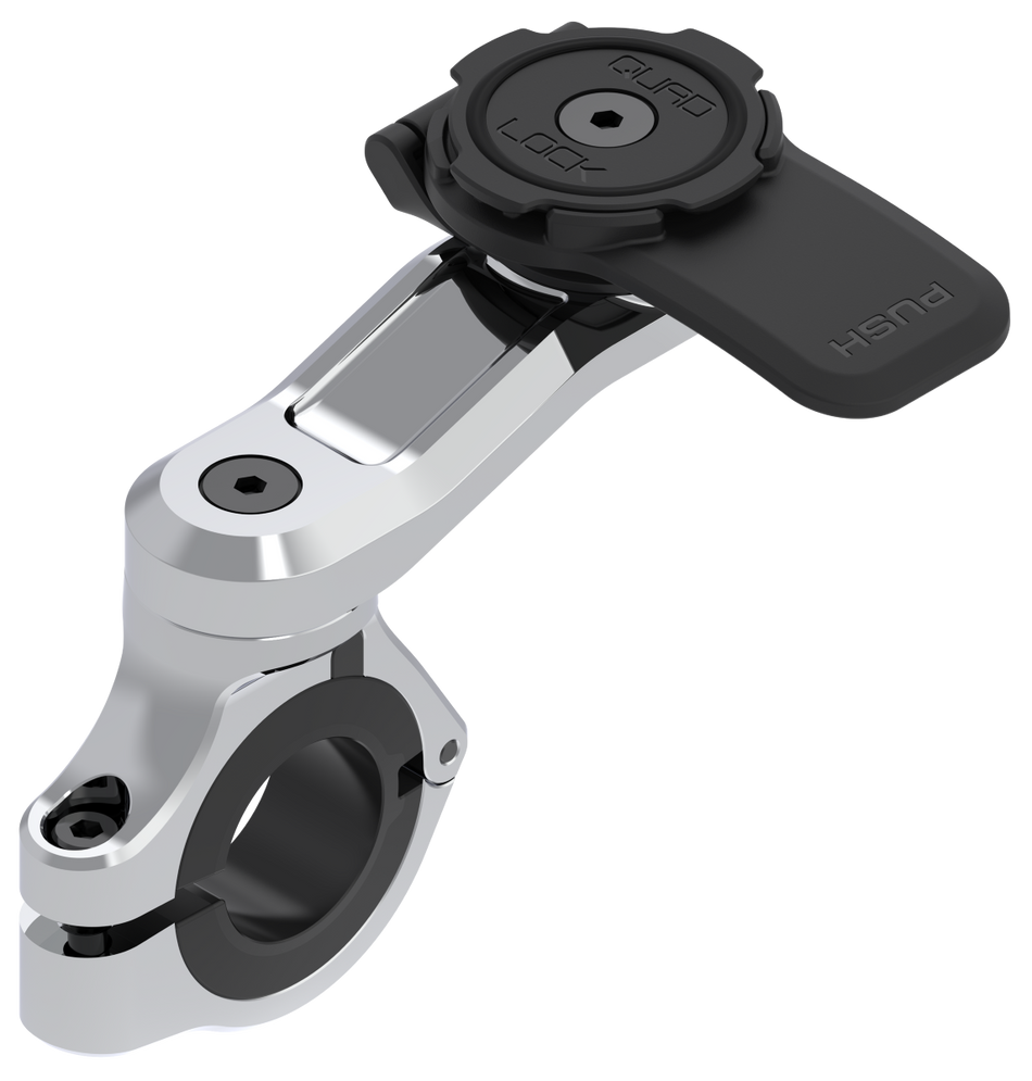 QUAD LOCK HANDLEBAR MOUNT PRO CHROME