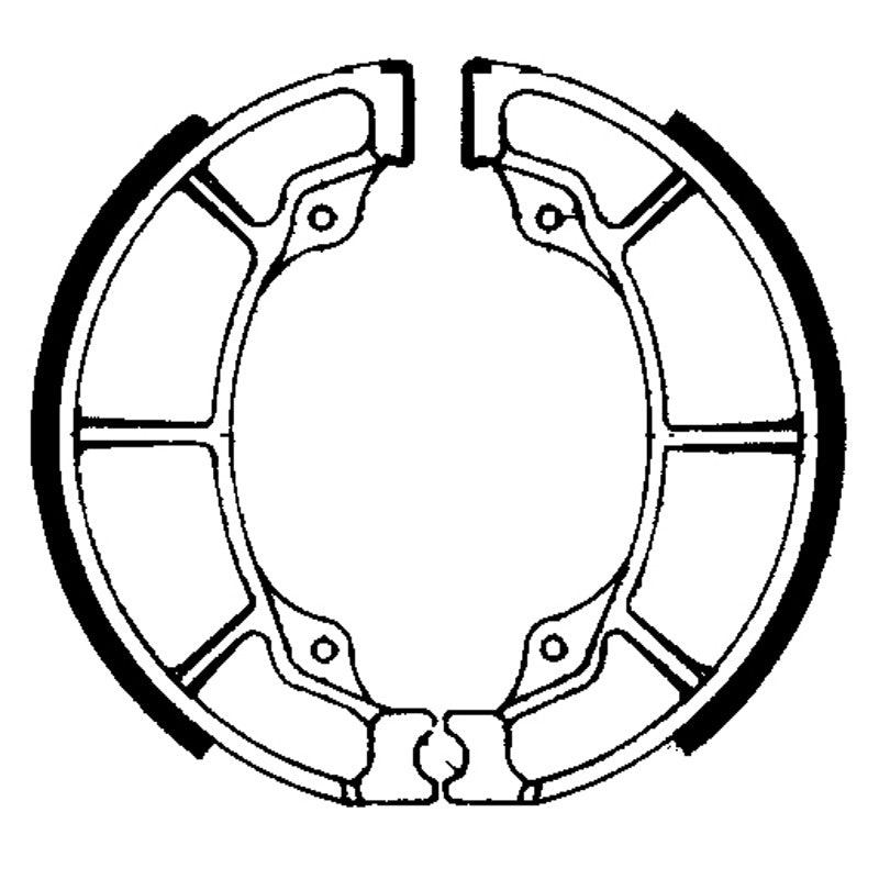 BRAKE SHOE ITL ORGANIC 306/VB135.