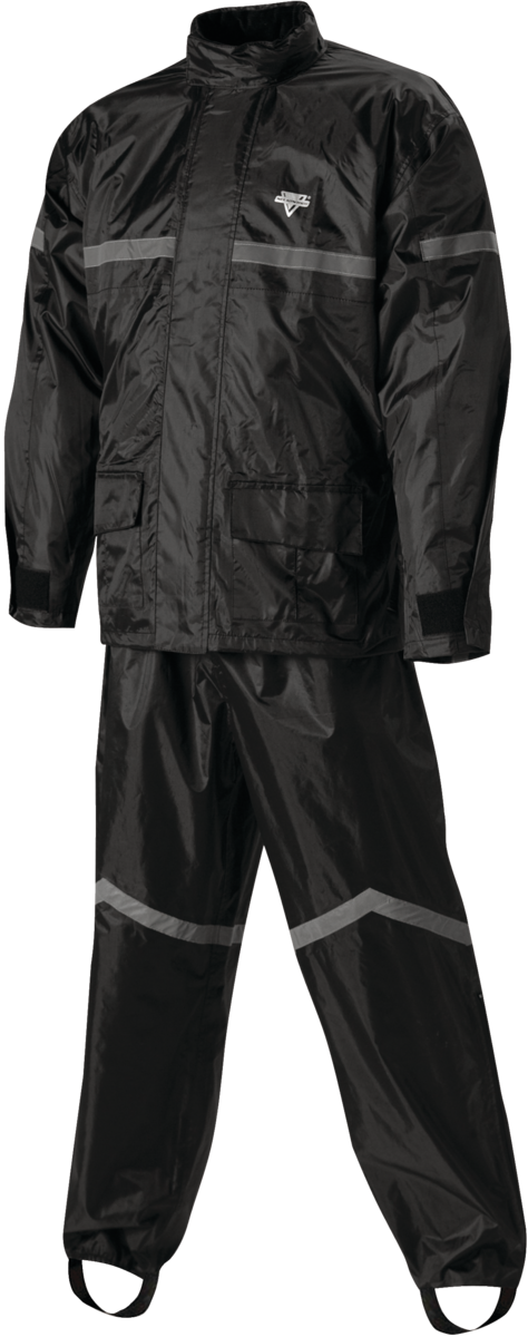 SR-6000 RAIN SUIT BLACK MEDIUM