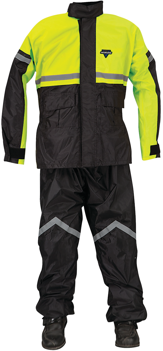 SR-6000 RAIN SUIT HI VIZ YEL LARGE