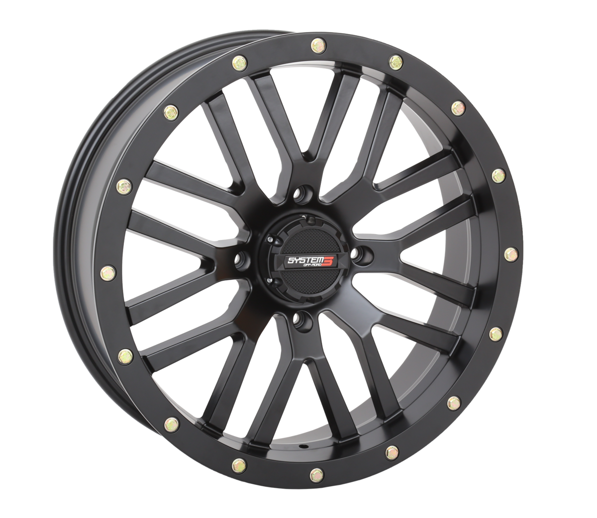 15X7 4/156 5+2 (+40MM) ST3 MATTE BLACK