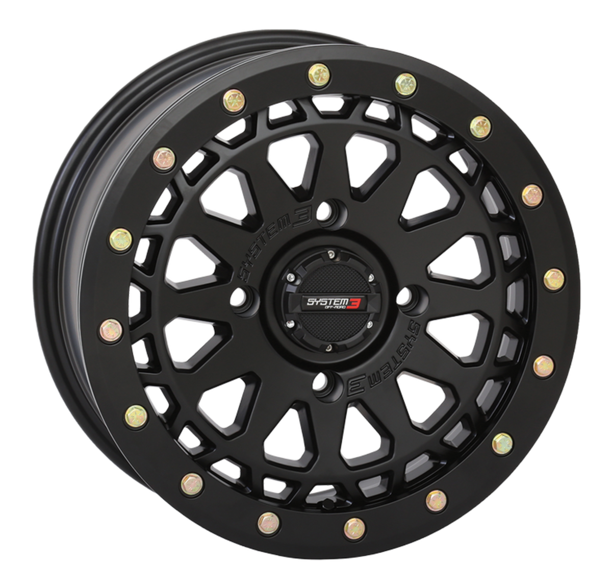 15X7 5/4.5 6+1 (+50MM) SB6 MATTE BLACK