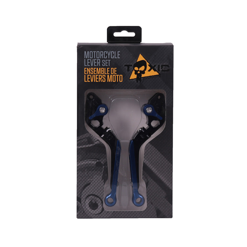 ENS. ADJUSTABLE/FOLDING LEVERS BLUE(PR)