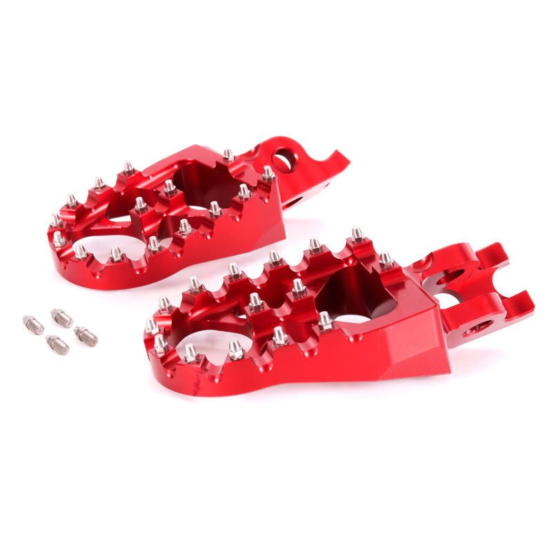 MX FOOTPEGS HONDA RED CRF150/450 07-22