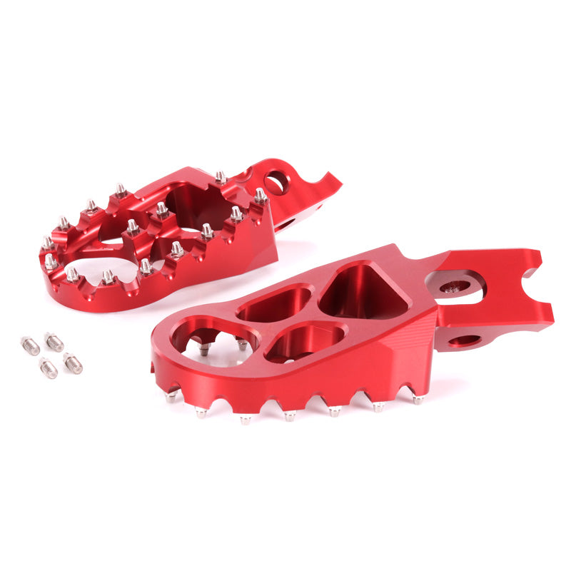 MX FOOTPEGS HONDA RED CRF150/450 07-22