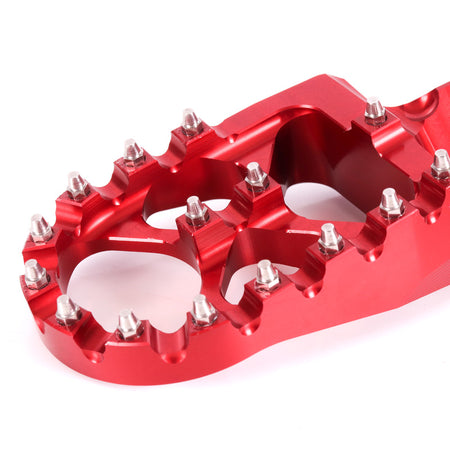 MX FOOTPEGS HONDA RED CRF150/450 07-22