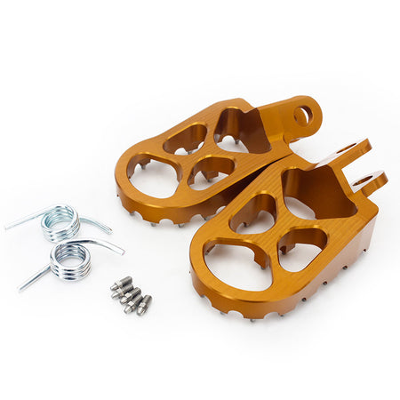 MX FOOTPEGS SUZUKI GOLD RM125/250 DRZ400 91-21