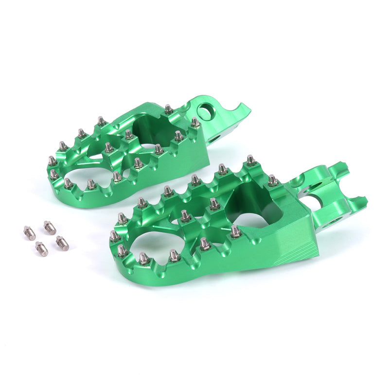 MX FOOTPEGS KAWASAKI GREEN KX250/450 06-22