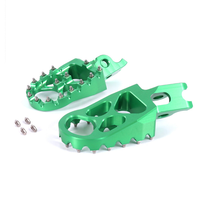 MX FOOTPEGS KAWASAKI GREEN KX250/450 06-22