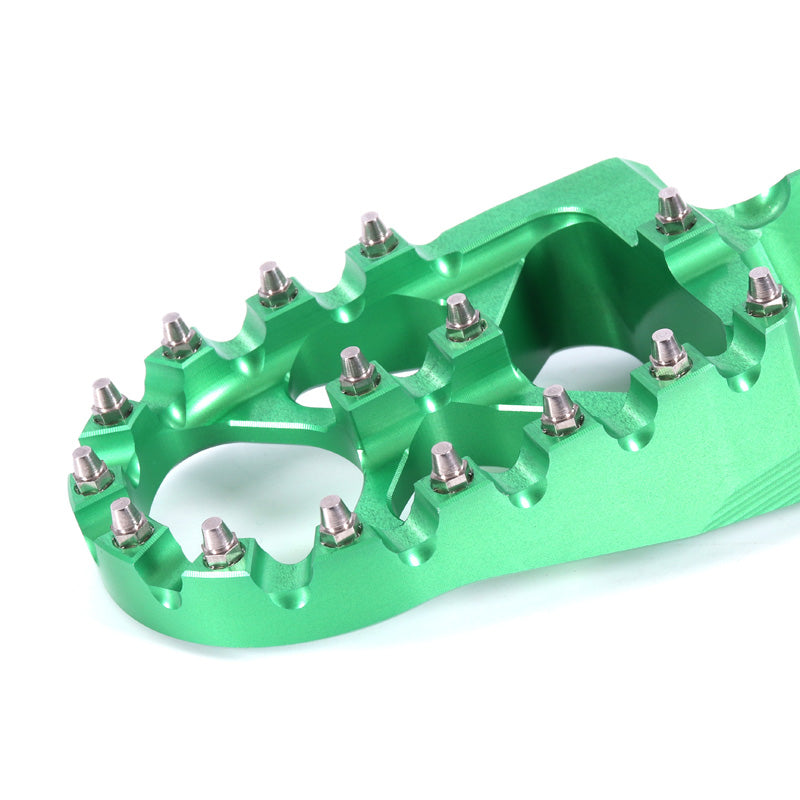 MX FOOTPEGS KAWASAKI GREEN KX250/450 06-22