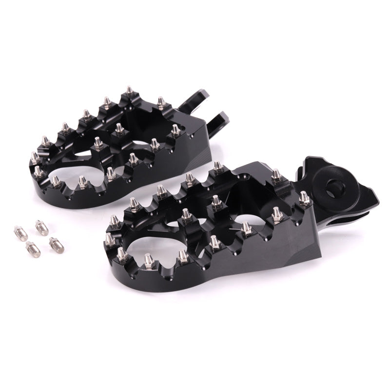 %MX FOOTPEGS SUR-RON LBX BLACK