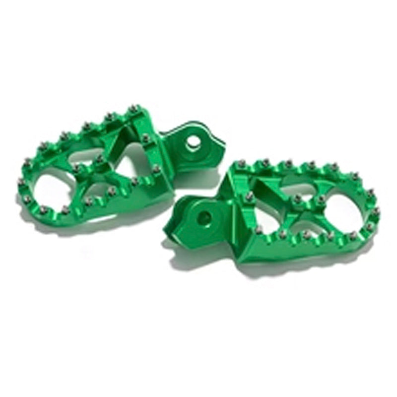 %MX FOOTPEGS SUR-RON LBX GREEN