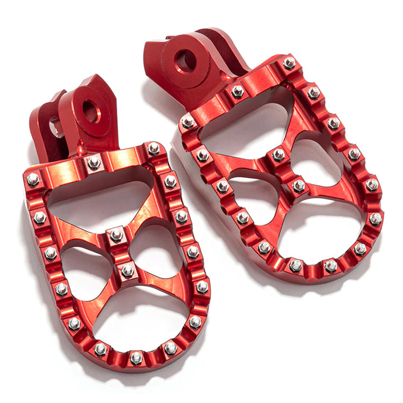 %MX FOOTPEGS SUR-RON LBX RED