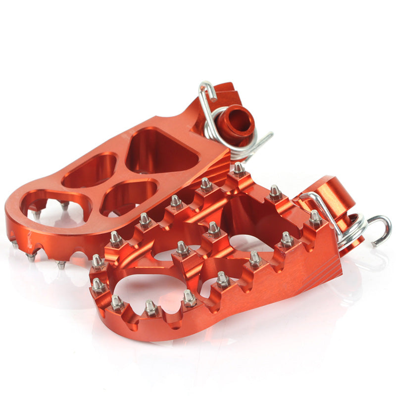 MX FOOTPEGS KTM ORANGE 50/525/ENDU/ADV 99-22