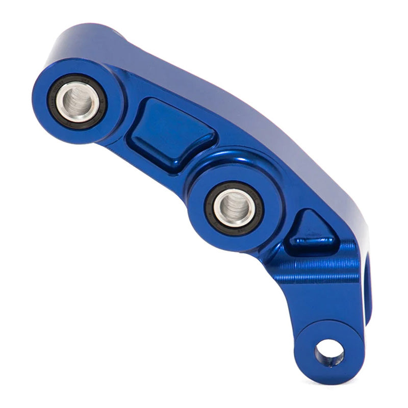 %REAR SHOCK ABSORBER MOUNT SUR-RON LBX BLUE