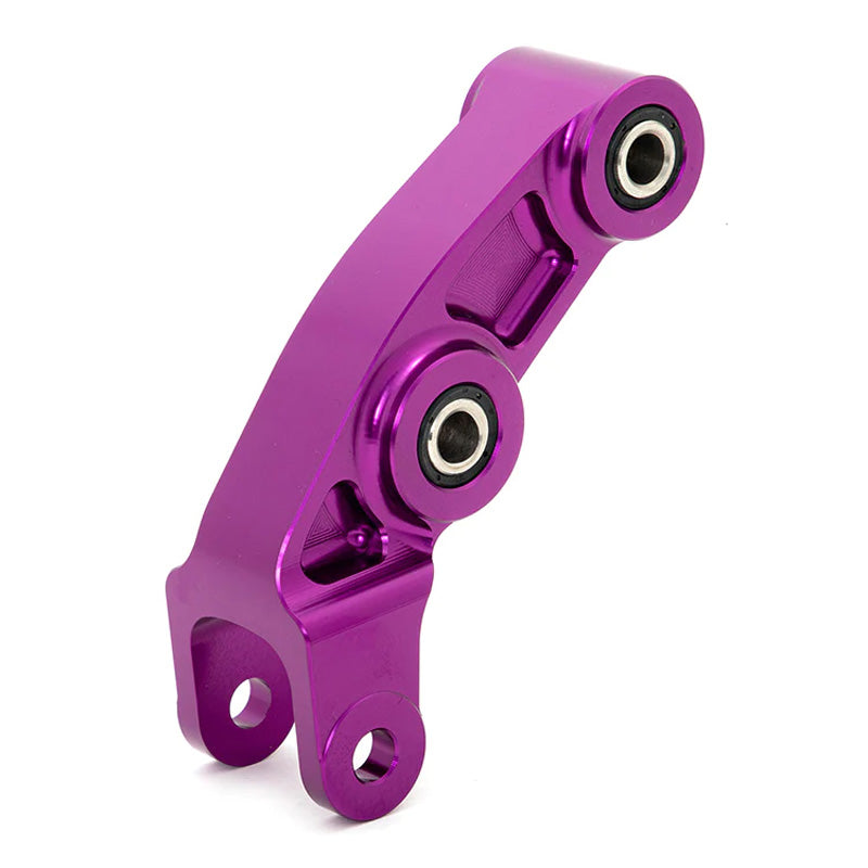 %REAR SHOCK ABSORBER MOUNT SUR-RON LBX PURPLE