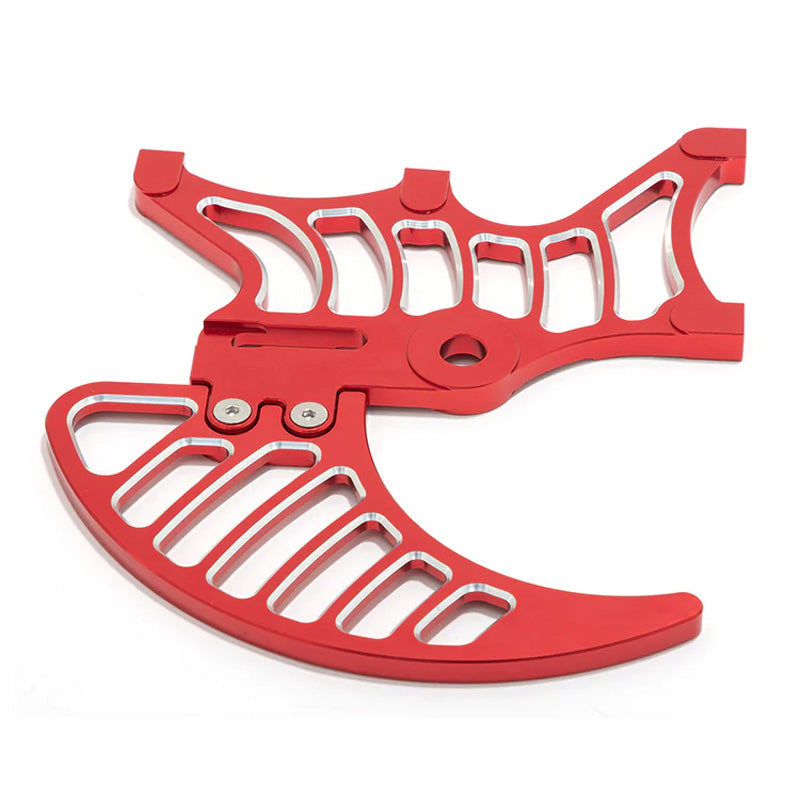 %REAR BRAKE DISC GUARD DESIGN 2 SUR-RON LBX RED