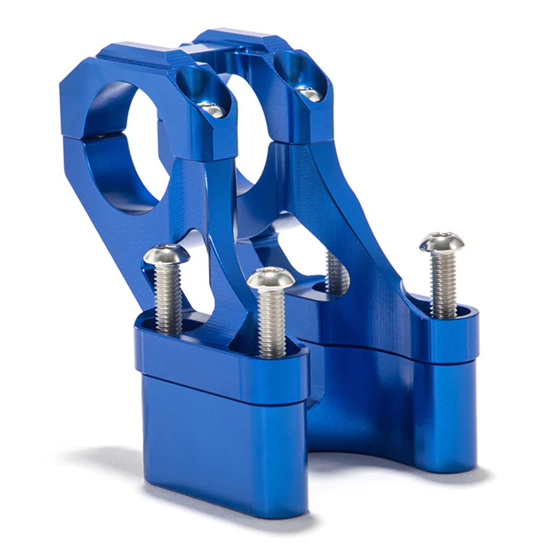 %HANDLEBAR RISER BRKT 1 INCH  SUR-RON LBX BLUE