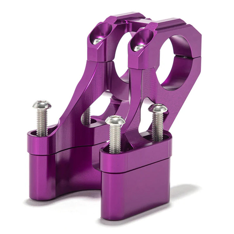 %HANDLEBAR RISER BRKT 1 INCH  SUR-RON LBX PURPLE