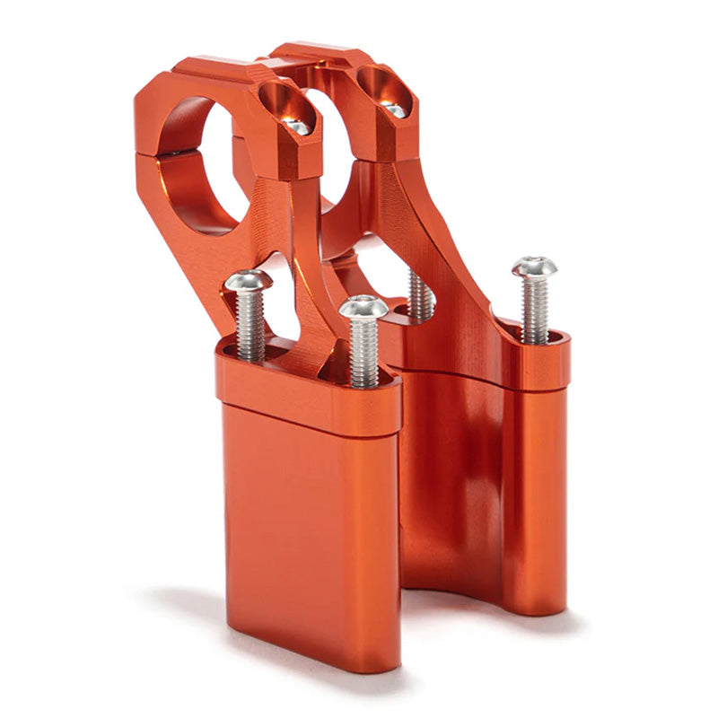 %HANDLEBAR RISER BRKT 2 INCH  SUR-RON LBX ORANGE