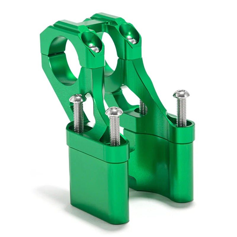 %HANDLEBAR RISER BRKT 2 INCH  SUR-RON LBX GREEN