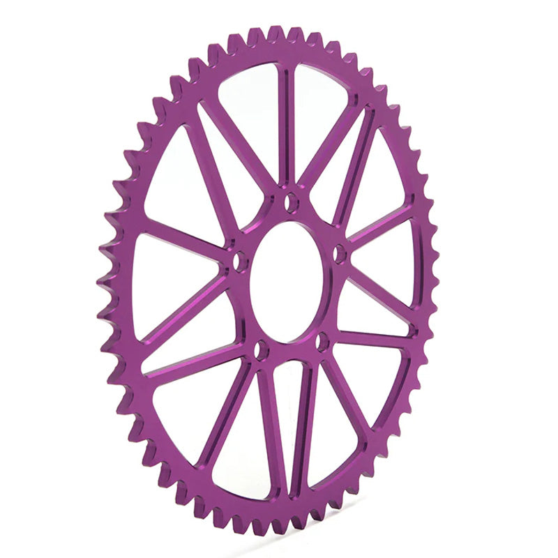 %REAR SPROCKET 52 TEETH SUR-RON LBX PURPLE