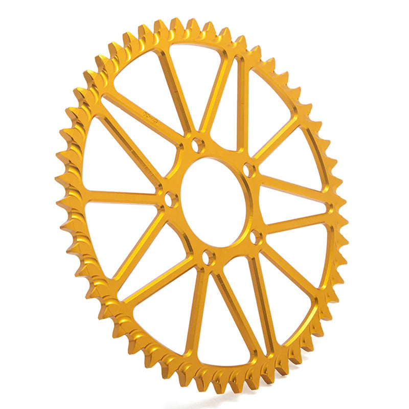 %REAR SPROCKET 52 TEETH SUR-RON LBX GOLD