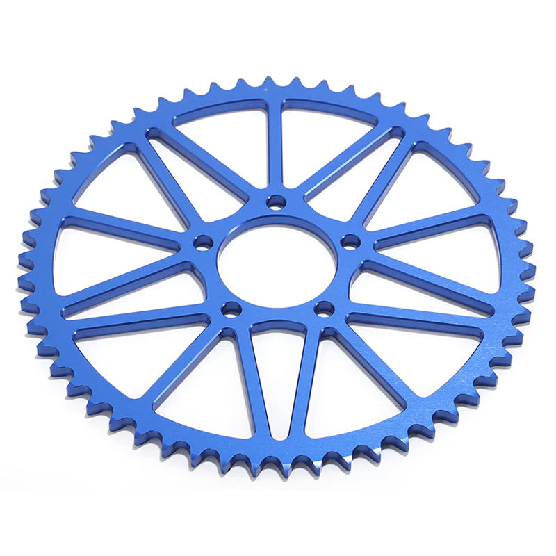 %REAR SPROCKET 54 TEETH SUR-RON LBX BLUE
