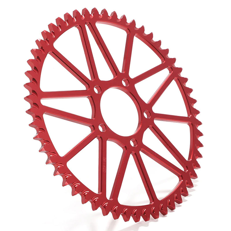 %REAR SPROCKET 54 TEETH SUR-RON LBX RED