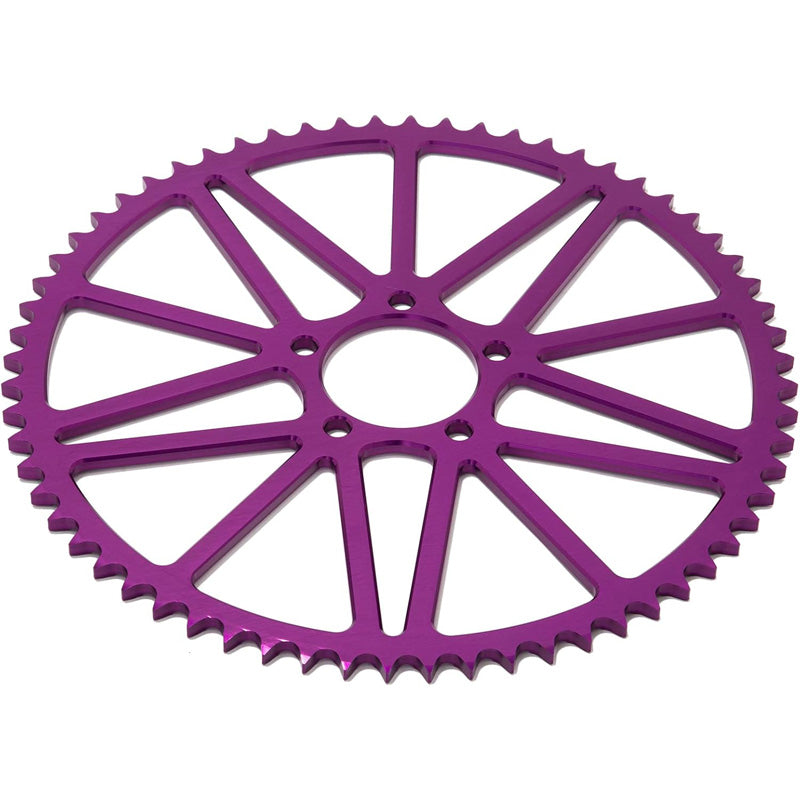 %REAR SPROCKET 64 TEETH SUR-RON LBX PURPLE