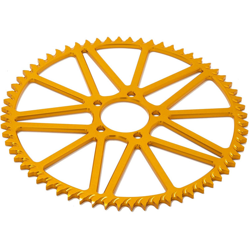 %REAR SPROCKET 64 TEETH SUR-RON LBX GOLD