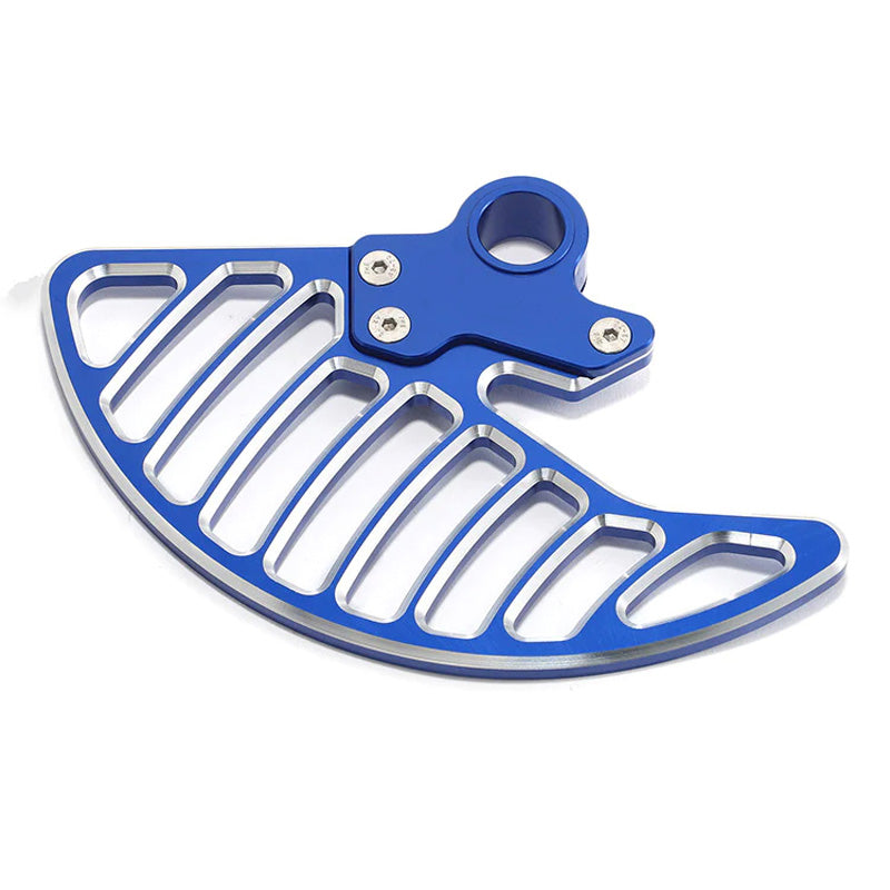 %FRONT BRAKE DISC GUARD SUR-RON LBX BLUE