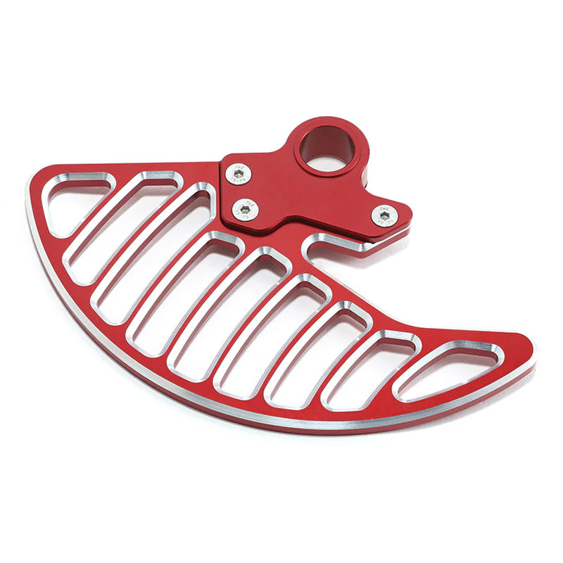 %FRONT BRAKE DISC GUARD SUR-RON LBX RED