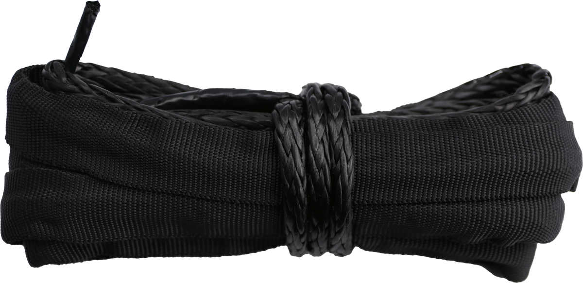 SYNTHETIC WINCH LINE 3/16" X 12' BLACK