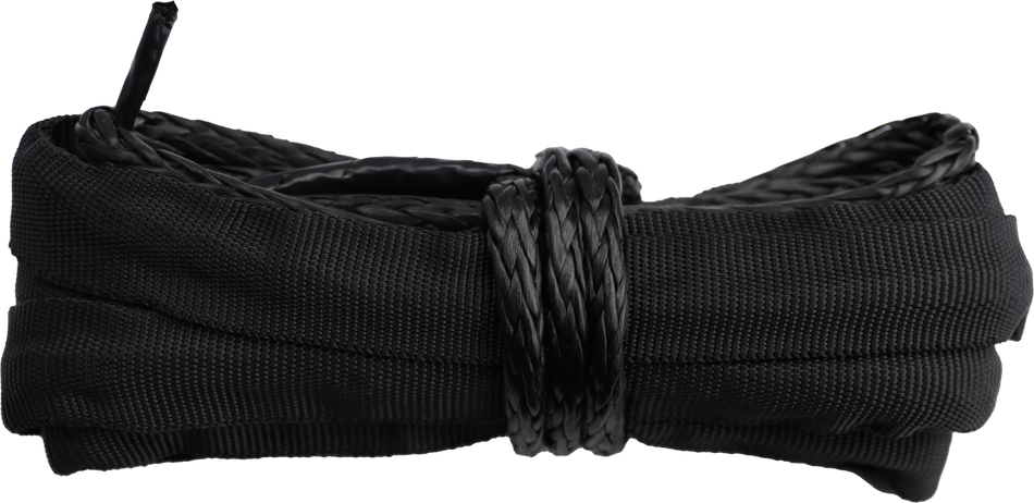 SYNTHETIC WINCH LINE 3/16" X 12' BLACK