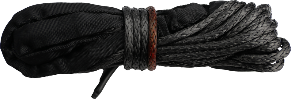 SYNTHETIC WINCH LINE 15/64" X 38' BLACK