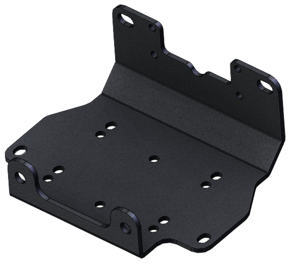 KFI ATV WINCH MOUNT GRIZZLY 700 (16-22)