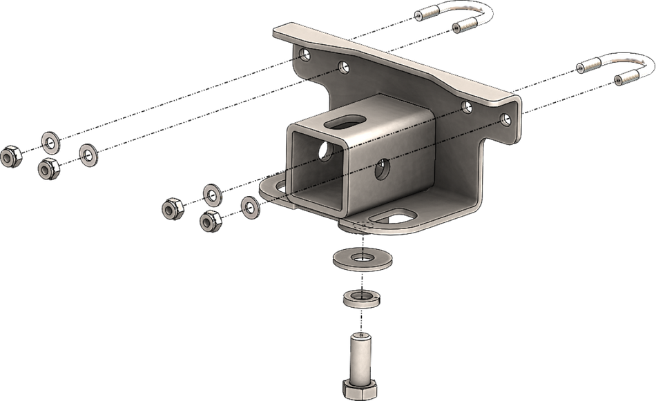REAR 2'' RECEIVER KODIAK 700 (16-22)